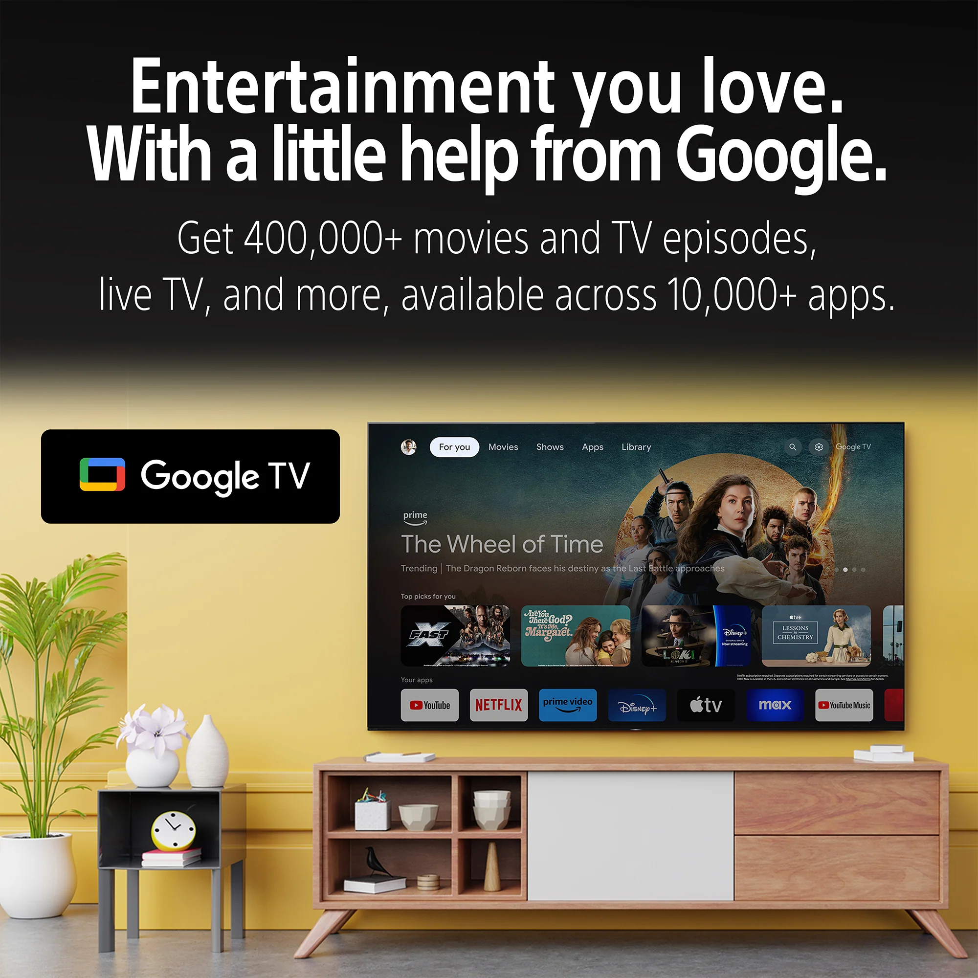 Sony BRAVIA 3 65 Inch 4K HDR Smart TV (Google TV) with Dolby Vision Atmos, 2024 Model - Image 4